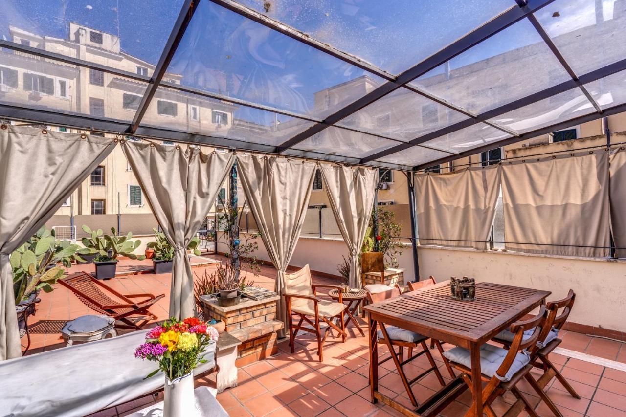 Cozy Flat In Vatican Area With Private Terrace Rom Exterior foto